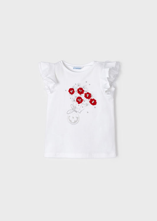 Camiseta m/c aplicaciones