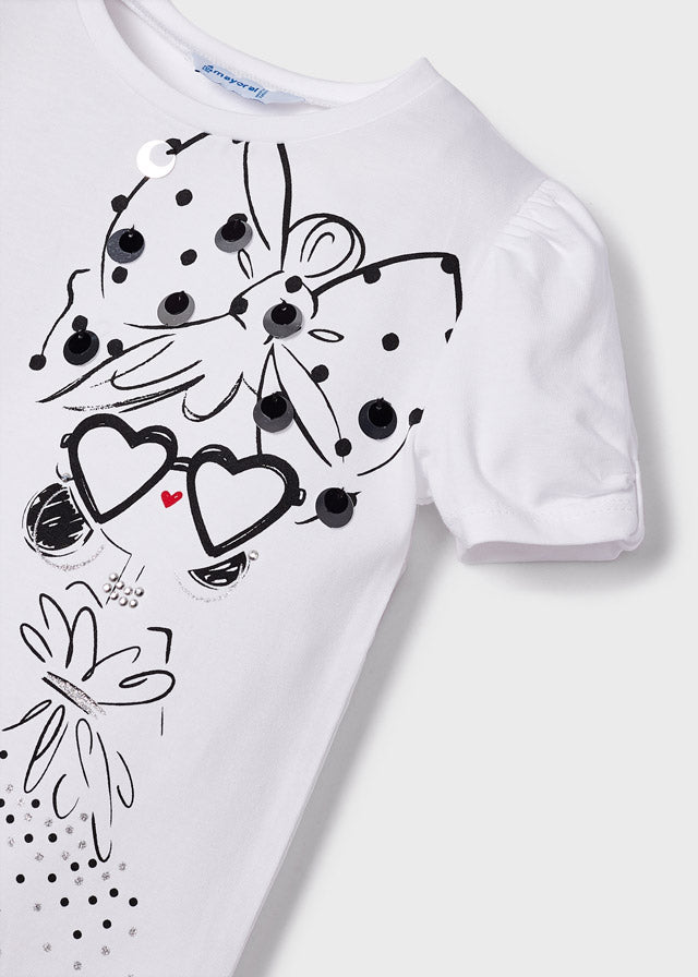 Camiseta m/c muñeca