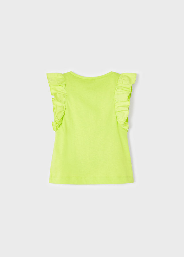 Camiseta m/c combinada