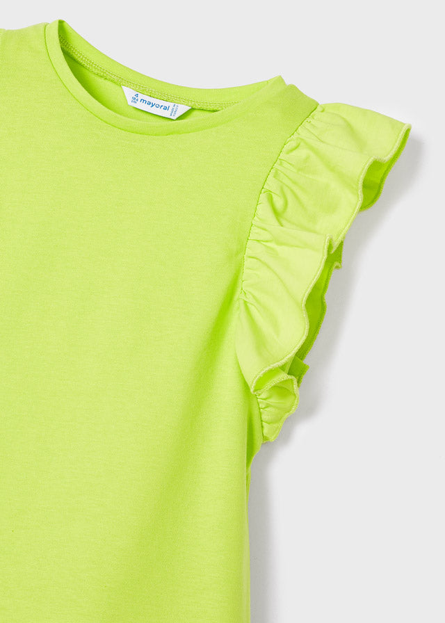 Camiseta m/c combinada
