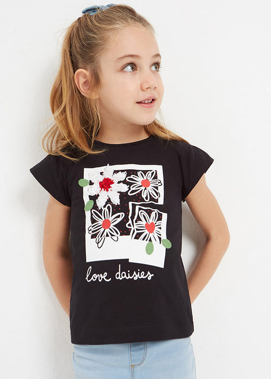 Camiseta m/c aplicaciones