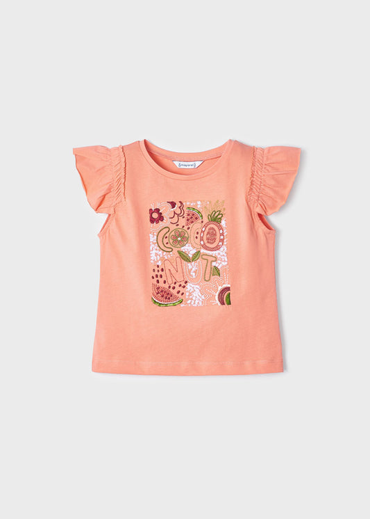 Camiseta tirantes bordado
