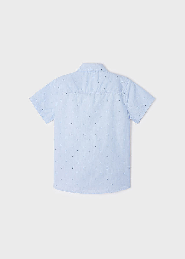 Camisa m/c microestampada