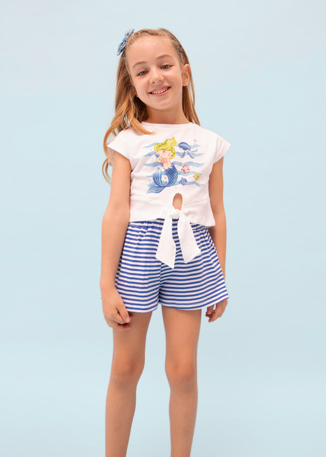 Conj. Short rayas