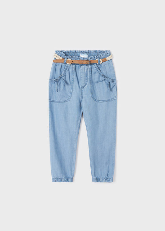 Pantalon largo fluido