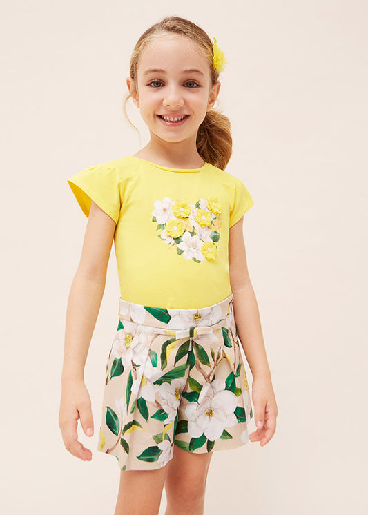 Falda pantalon estampado