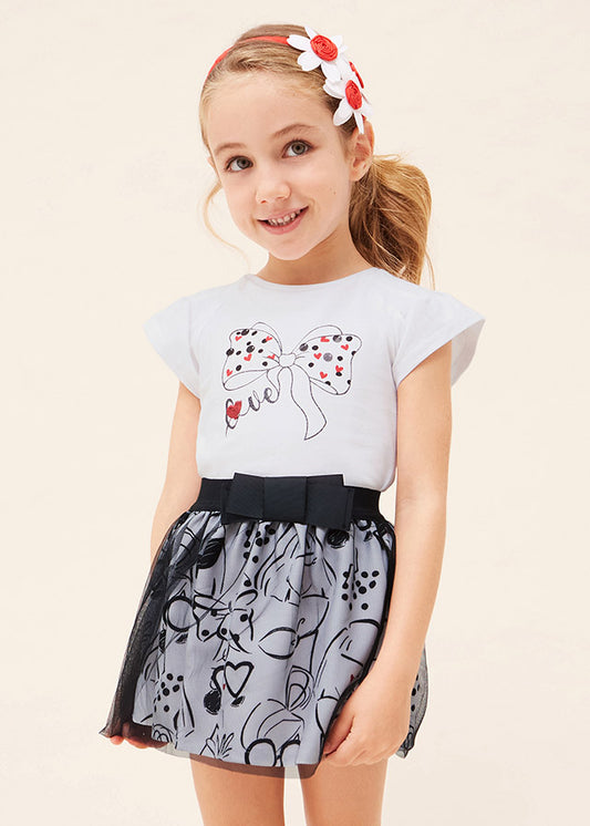 Conj. Falda estampado