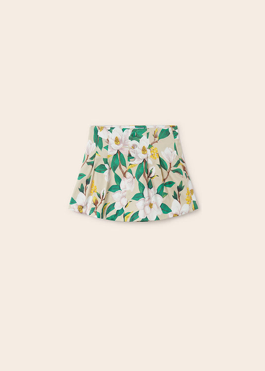 Falda pantalon estampada