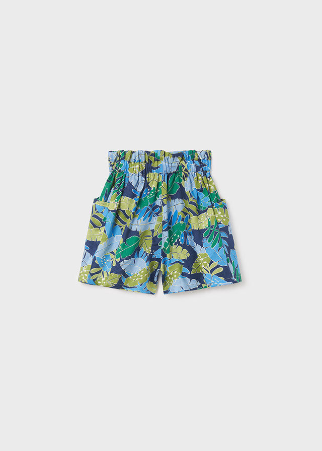 Falda pantalon estampada