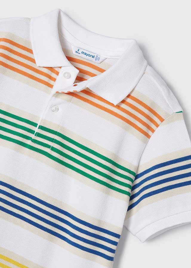 Polo m/c rayas