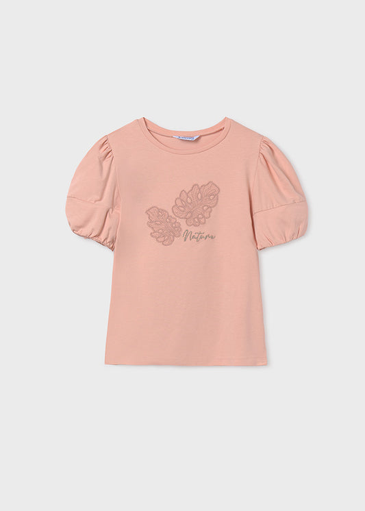 Camiseta m/c aplique
