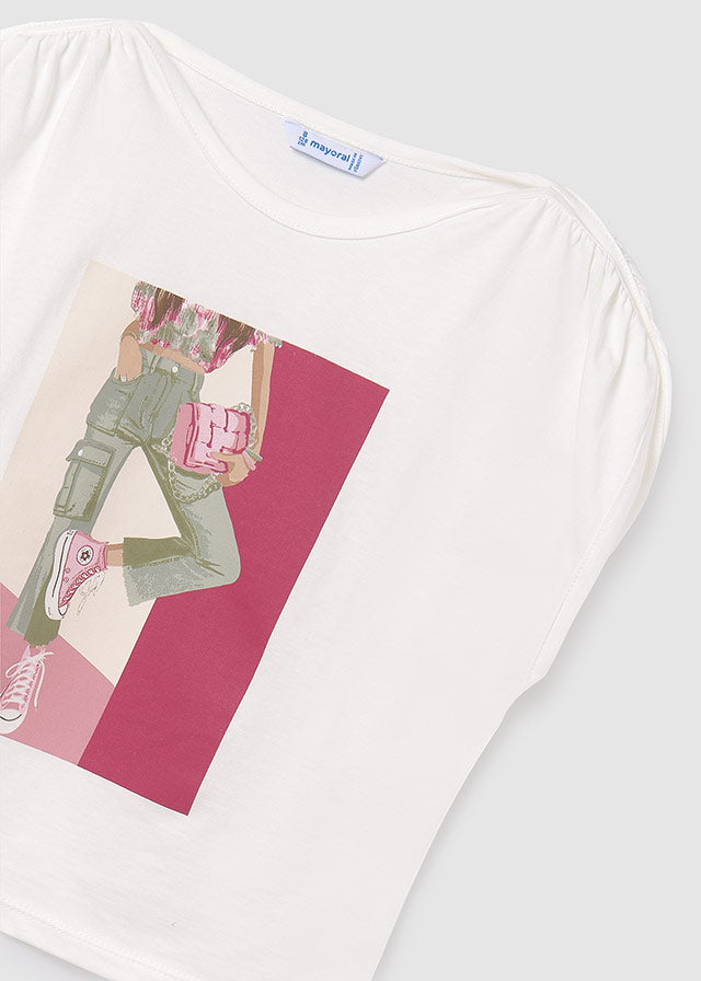 Camiseta m/c grafica