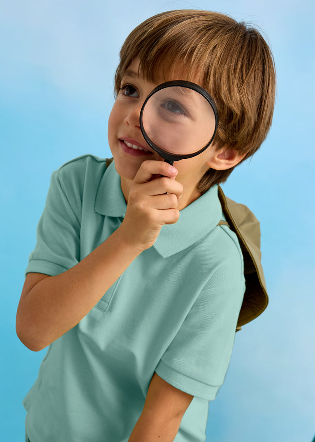 Polo m/c granito basico