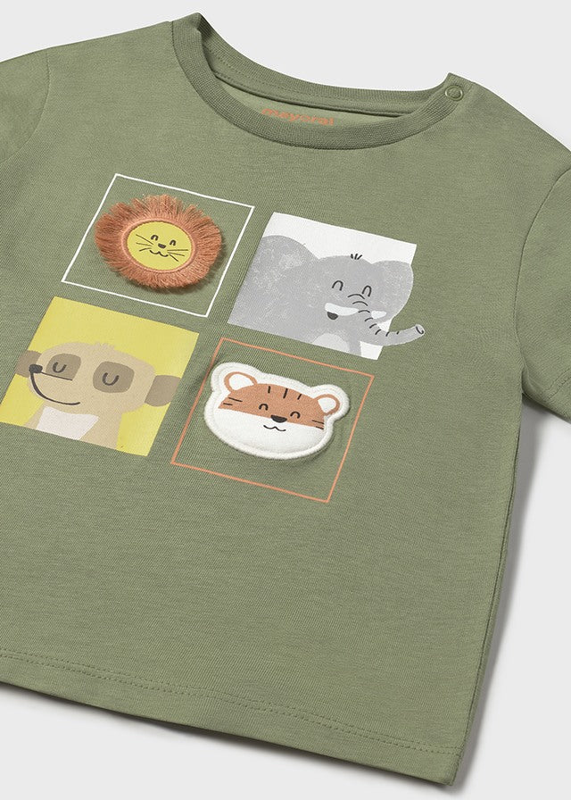 Camiseta m/c animales