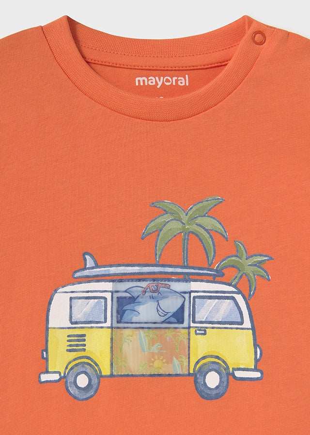 Camiseta m/c play lenticular