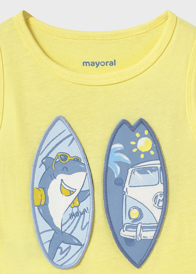 Camiseta Tirantes play tablas