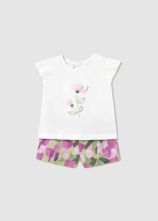 Conj. Bermuda estampada