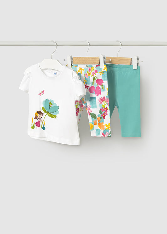 Conj. 2 leggings cortos