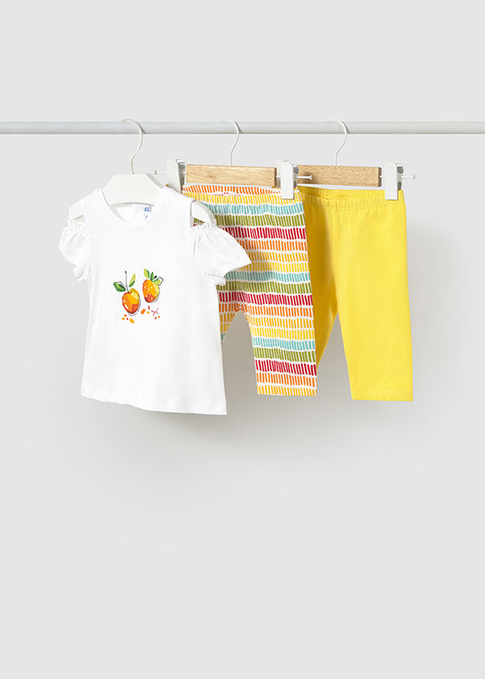 Conj. 2 leggings cortos