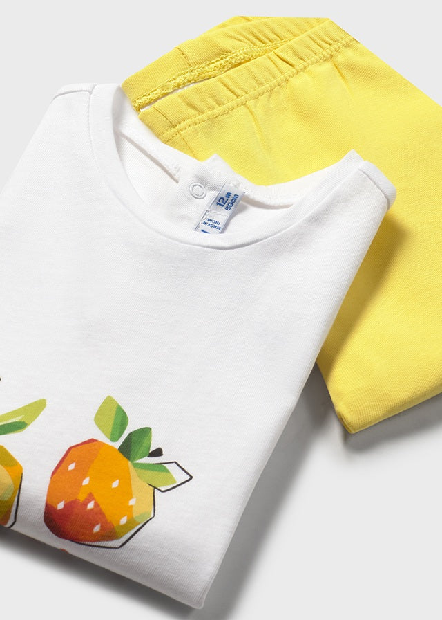 Conj. 2 leggings cortos