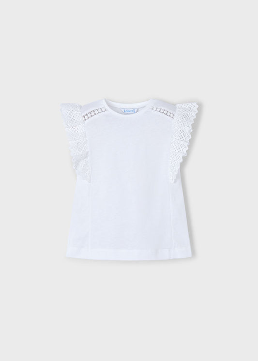 Camiseta m/c crochet