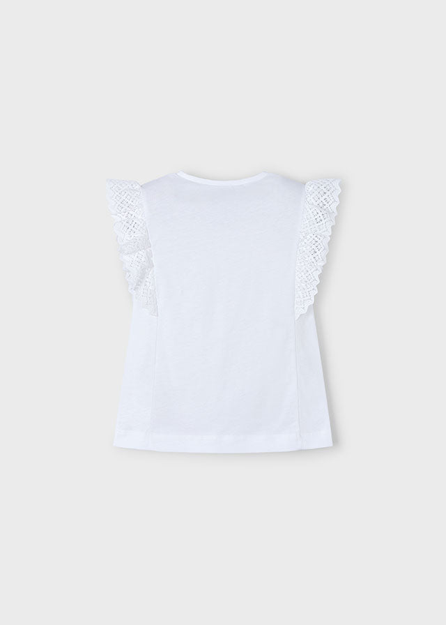 Camiseta m/c crochet