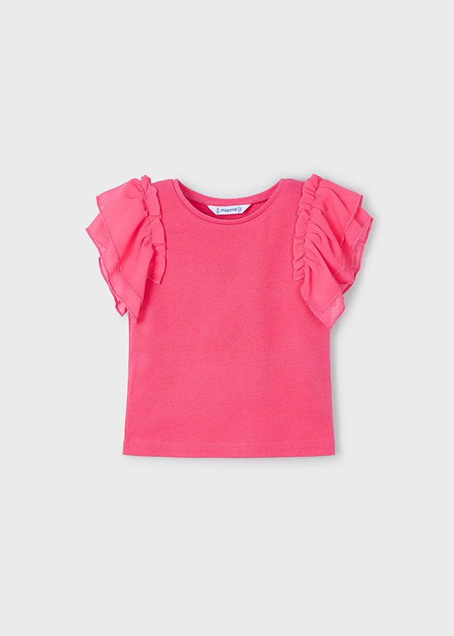 Camiseta m/c combinada