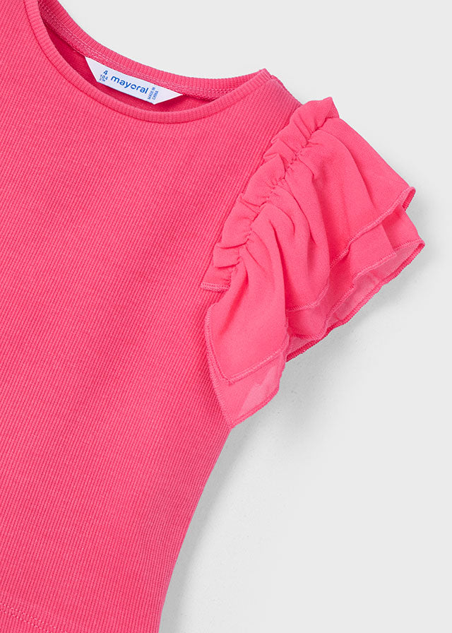 Camiseta m/c combinada