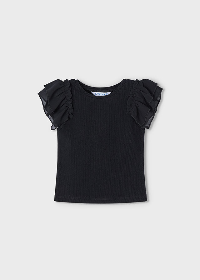 Camiseta m/c combinada