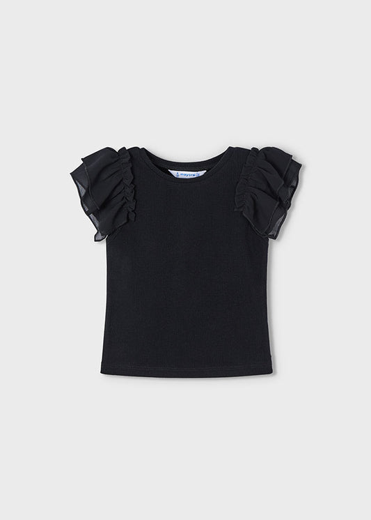 Camiseta m/c combinada
