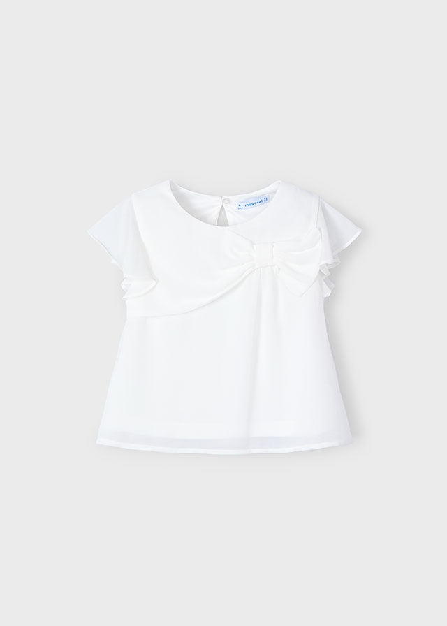 Blusa gasa lazo