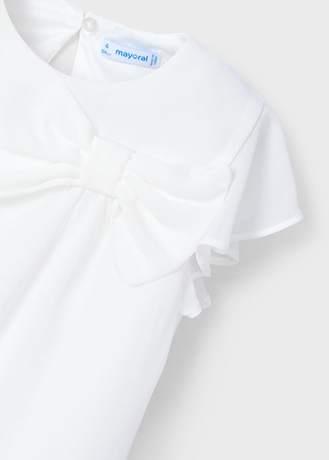 Blusa gasa lazo