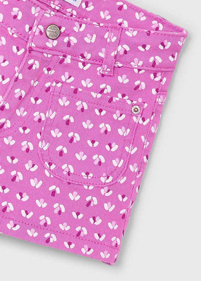 Pantalon corto estampado
