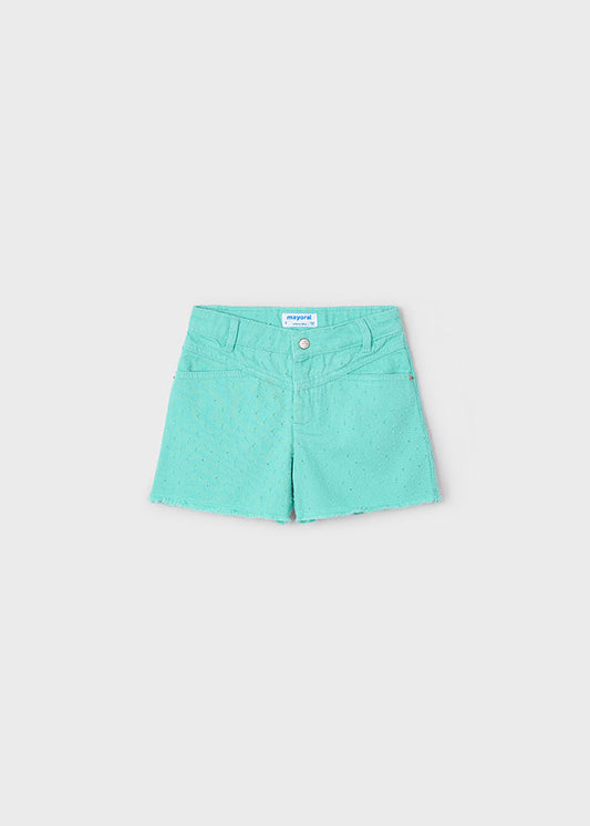 Pantalon corto sarga