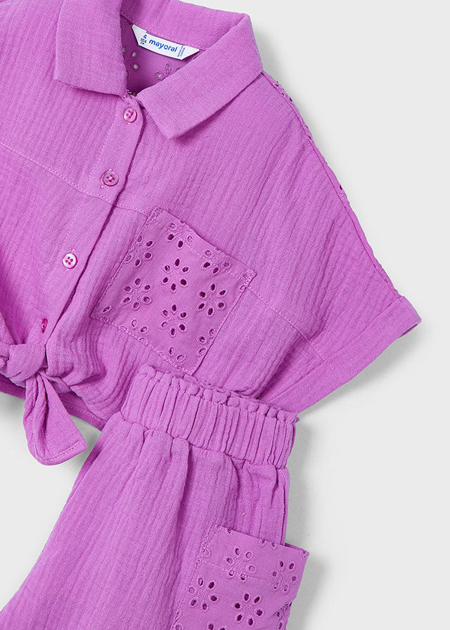 Conj. Short perforado