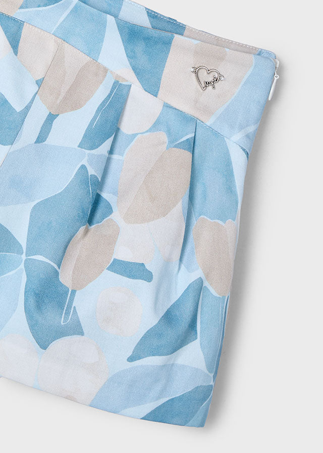 Falda pantalon estampado