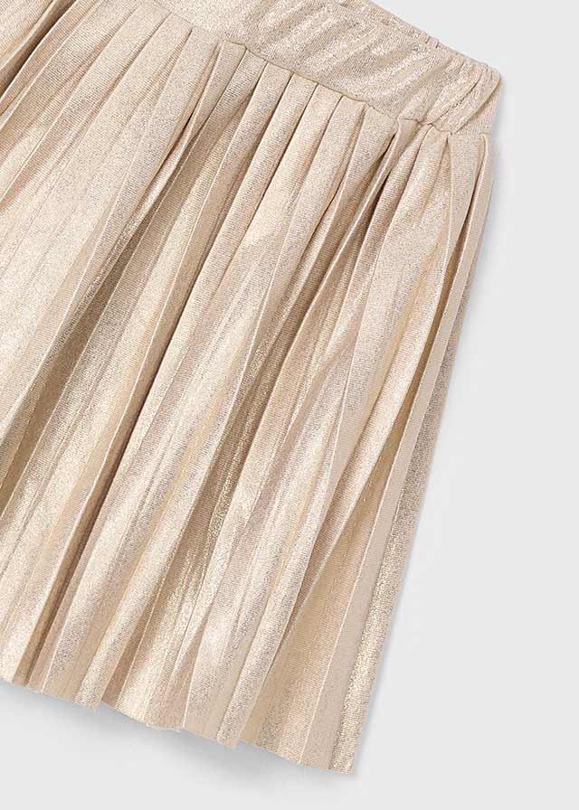 Falda pantalon punto plisado