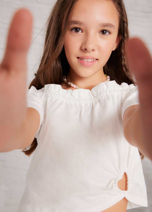 Camiseta m/c arandela corazon