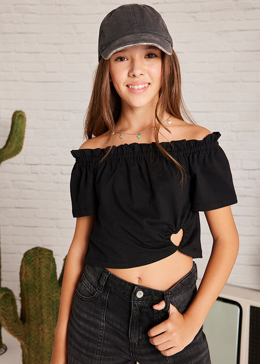 Camiseta m/c arandela corazon