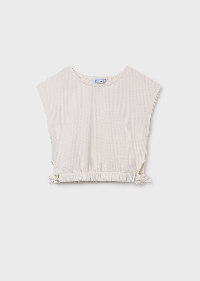 Camiseta m/c cut out