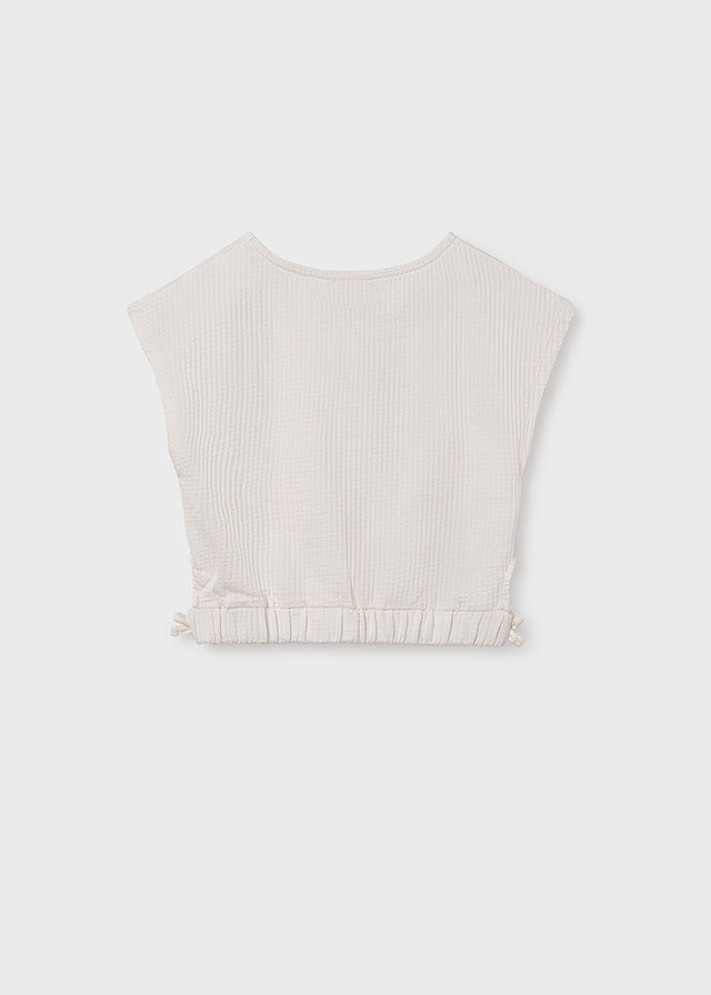 Camiseta m/c cut out