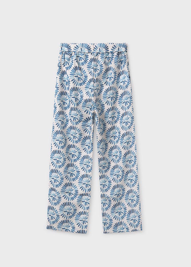 Pantalon largo estampado