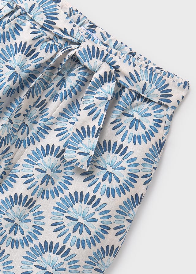 Pantalon largo estampado