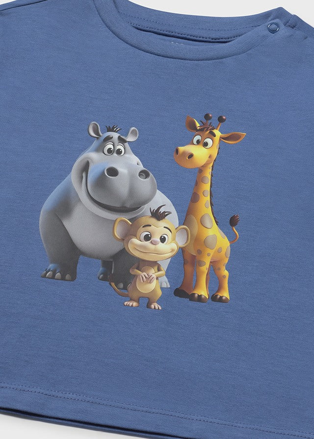 Camiseta m/c animal