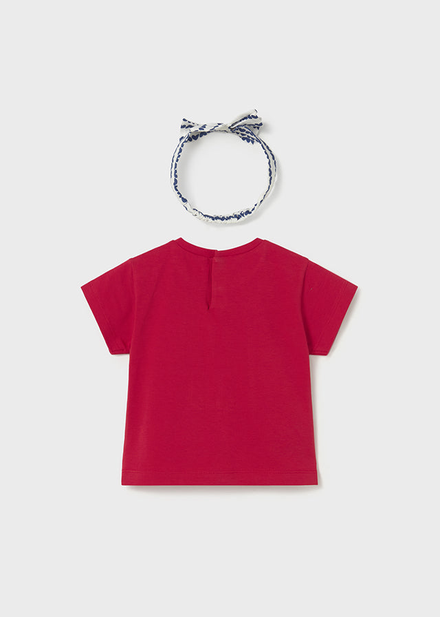 Camiseta m/c con diadema
