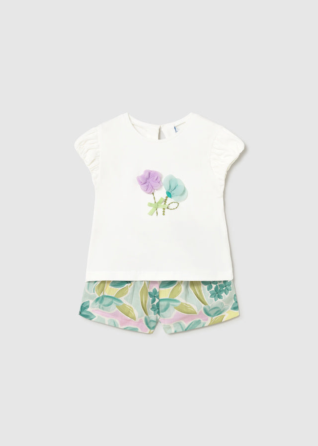 Conj. Bermuda estampada