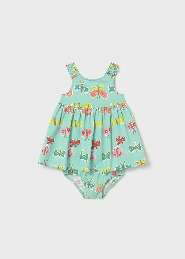 Vestido estampado con braguita