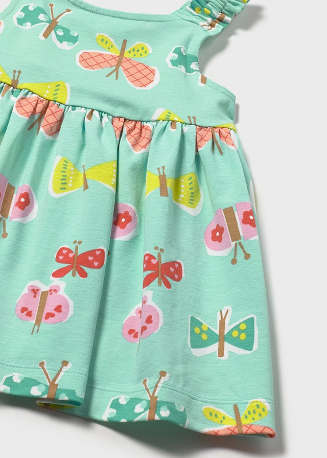 Vestido estampado con braguita