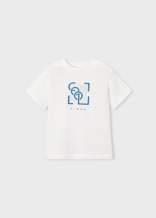 Camiseta m/c embossed