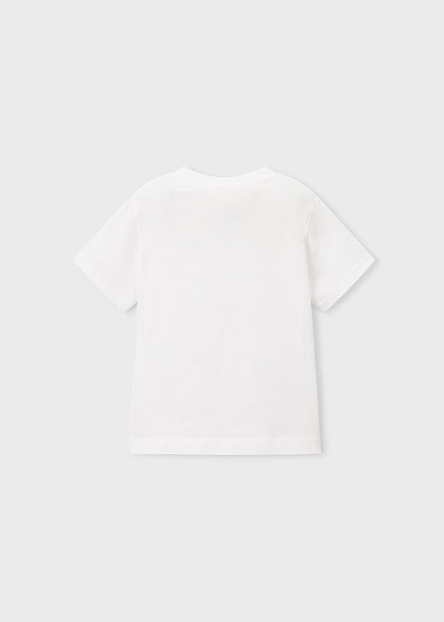 Camiseta m/c embossed